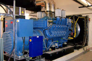 2H ENERGY genset for applications in industry