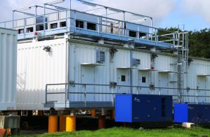 E-houses, shelters, abris électrotechniques